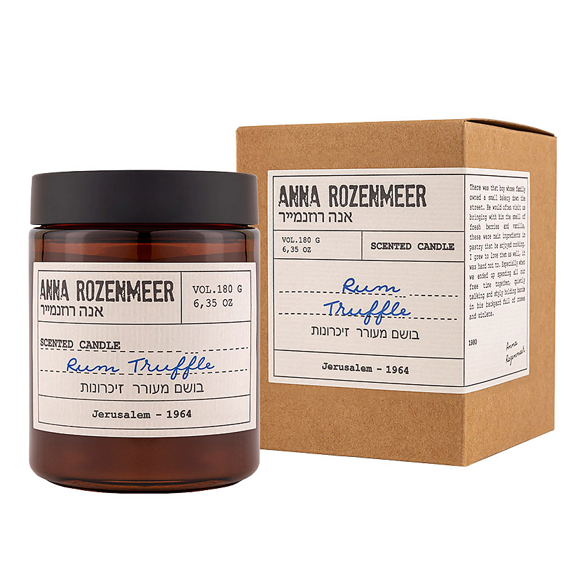 ANNA ROZENMEER Ароматическая свеча «Rum Truffle» – фото 3