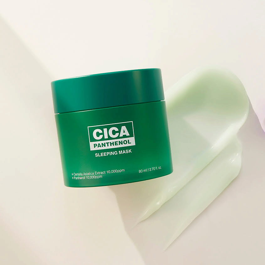 SNP Маска для лица ночная успокаивающая с пантенолом Cica Panthenol Sleeping Mask – фото 6