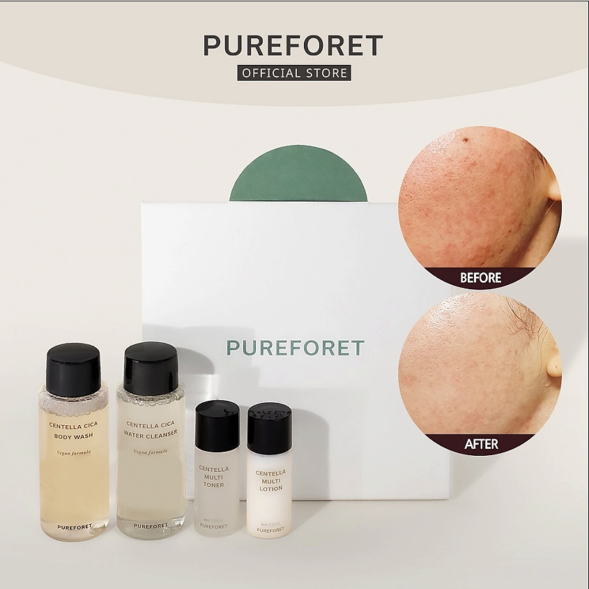 PUREFORET Набор для лица и тела Centella – фото 4