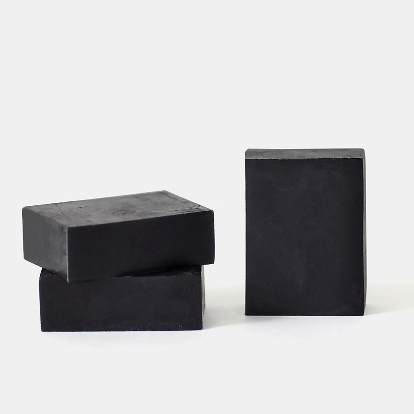 PUREFORET Мыло твёрдое с бамбуковым углём Natural Soap Bamboo Charcoal – фото 4