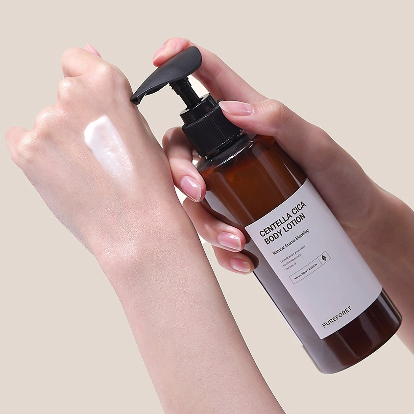 PUREFORET Лосьон для тела с центеллой Centella Cica Body Lotion – фото 7