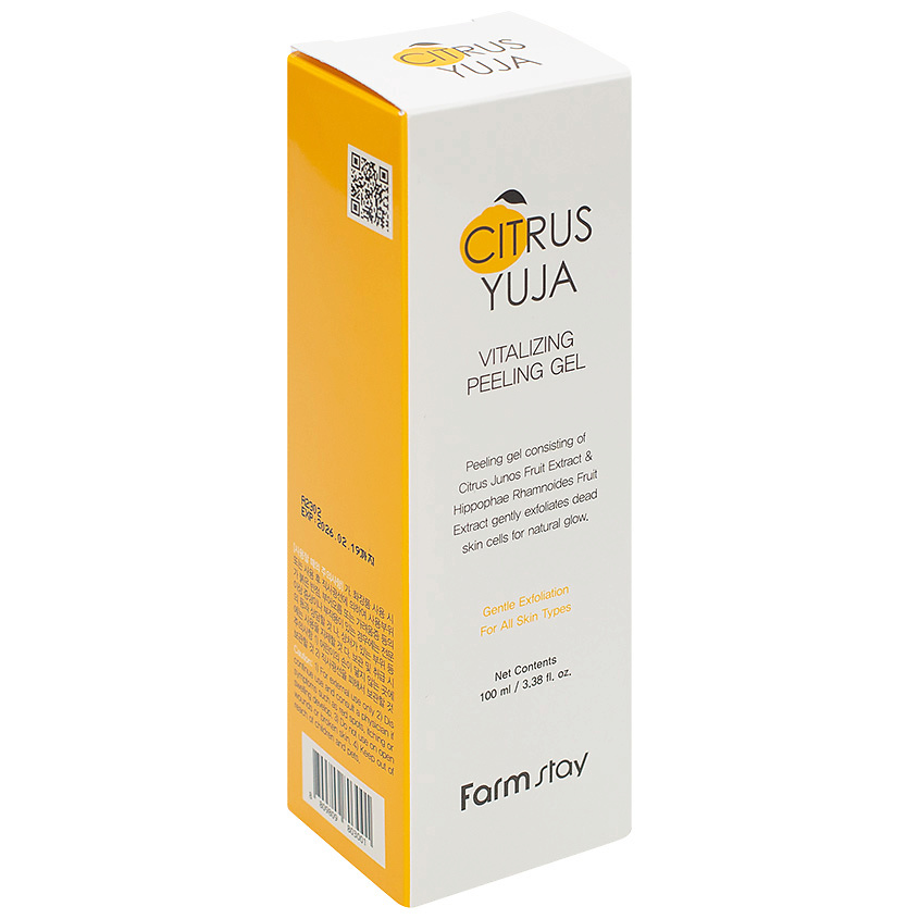 FARMSTAY Пилинг-гель для лица отшелушивающий с экстрактом юдзу Citrus Yuja Vitalizing Peeling Gel – фото 4