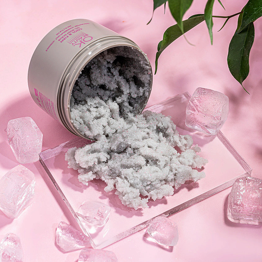 OK BEAUTY Скраб для тела скульптурирующий с охлаждающим эффектом – фото 2