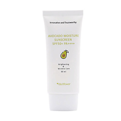 Крем для лица солнцезащитный увлажняющий с экстрактом авокадо Avocado Moisture Sunscreen SPF 50+ PA++++