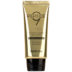 BB крем для лица омолаживающий с комплексом из 9 пептидов Peptide9 Covering Essence B.B Cream