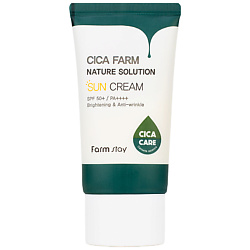 Крем для лица солнцезащитный Cica Farm Nature Solution Eye Cream SPF50+ PA++++