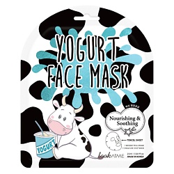 Маска для лица тканевая с йогуртом Yogurt Face Mask