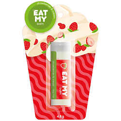 Бальзам для губ "Земляника со сливками" Strawberries & Cream