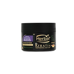 Интенсивная маска фито-кератин Восстановление и питание вьющихся волос Keratin Professional Hair Care Intensive Mask
