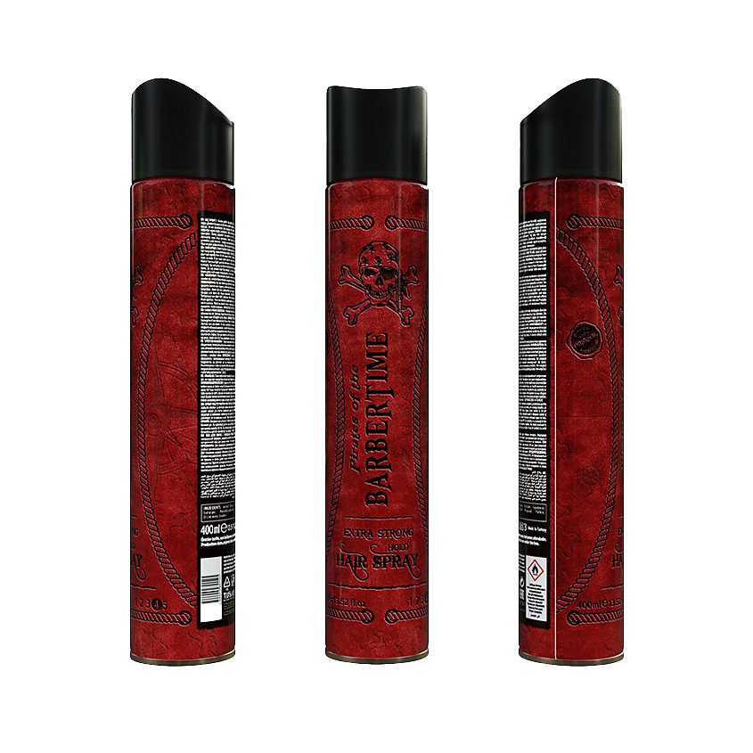 BARBERTIME Лак для волос экстрасильной фиксации Hair Spray Extra Strong Hold – фото 2