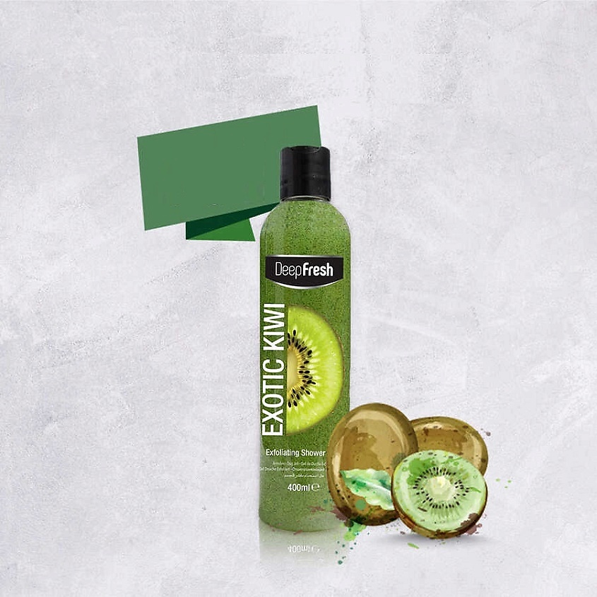 DEEP FRESH Гель-скраб для душа Exotic Kiwi – фото 2