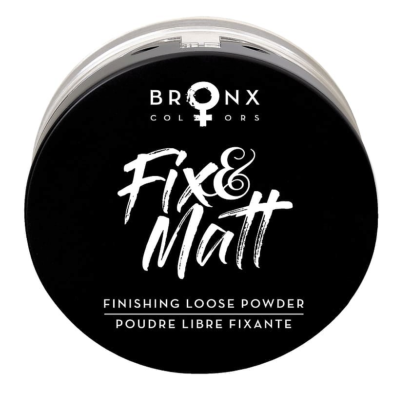 BRONX COLORS Пудра рассыпчатая матирующая Fix & Matt Loose Powder – фото 2