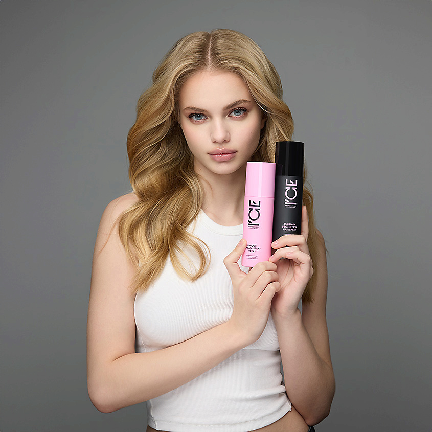 ICE by NATURA SIBERICA Термозащитный спрей для волос Heat Protecting Hair Spray – фото 9