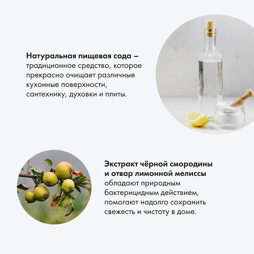 РЕЦЕПТЫ БАБУШКИ АГАФЬИ Спрей для очищения кухонных поверхностей на основе пищевой соды гипоаллергенный Для Хозяюшек – фото 3