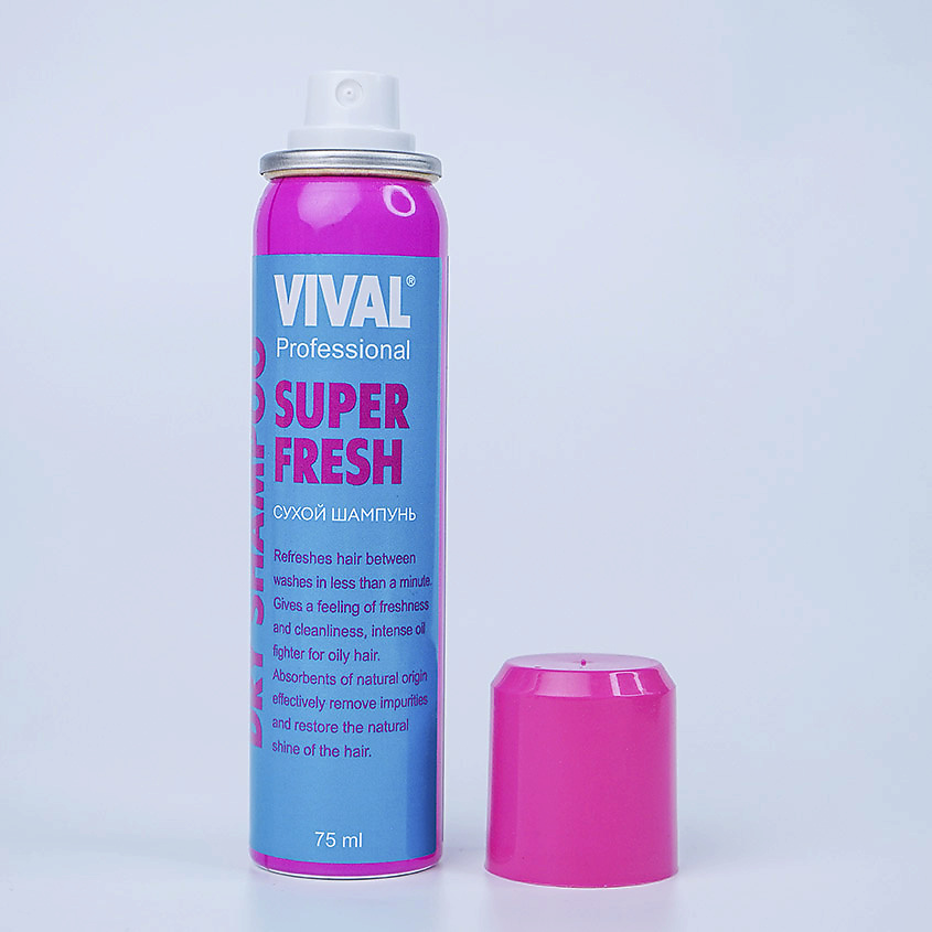 VIVAL BEAUTY Сухой шампунь для волос Super Fresh – фото 2