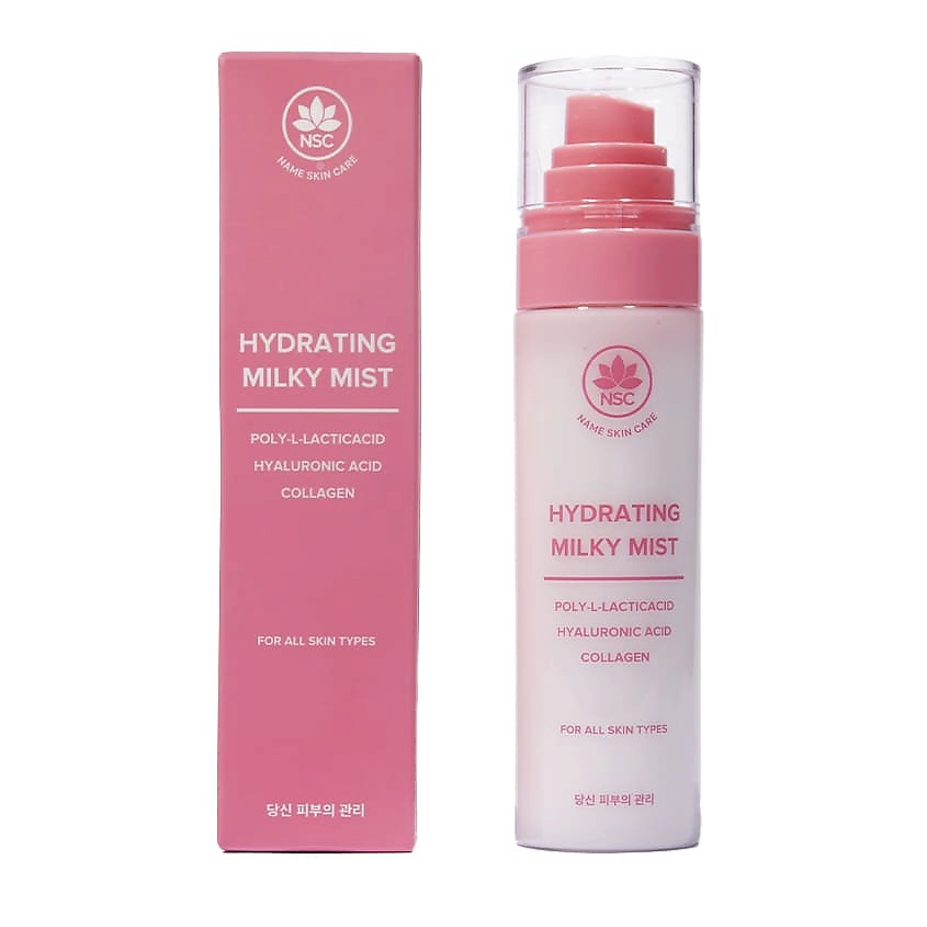 NAME SKIN CARE Увлажняющий мист для лица Hydrating Milky Mist – фото 2