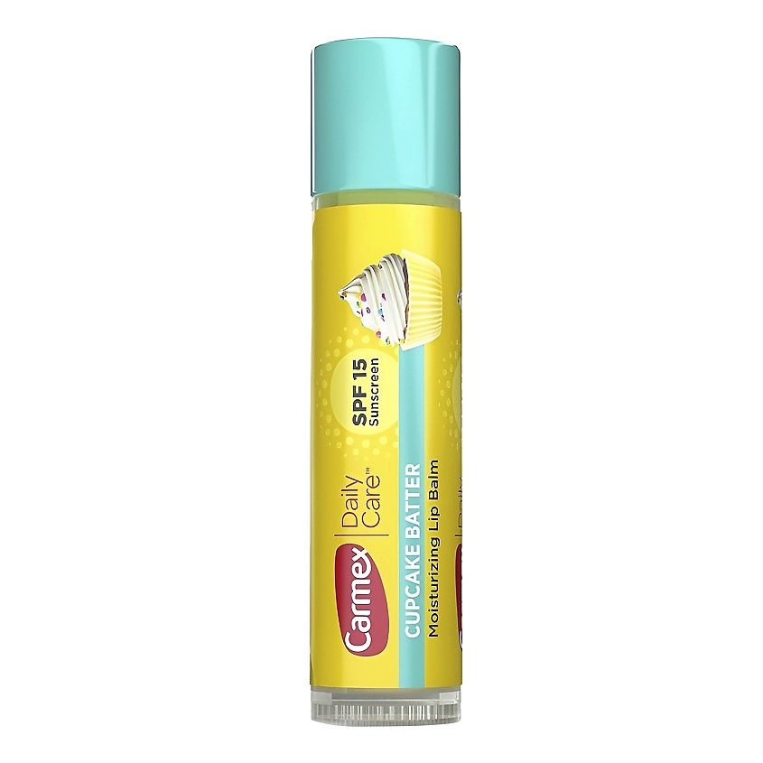 CARMEX Бальзам для губ капкейк SPF15 Cupcake Batter Lip Balm – фото 2