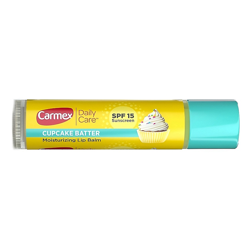 CARMEX Бальзам для губ капкейк SPF15 Cupcake Batter Lip Balm – фото 3