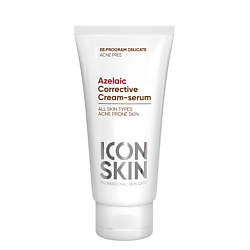 Корректирующая крем-сыворотка на основе 10% азелаиновой кислоты Azelaic Corrective Cream-Serum