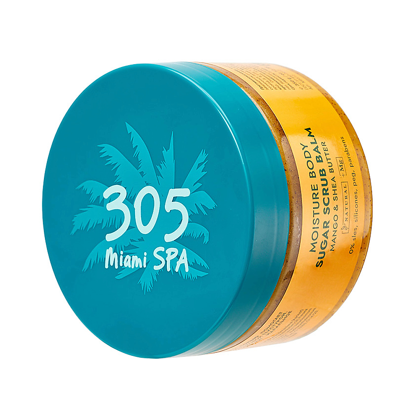 305 MIAMI SPA Сахарный бальзам‒скраб для тела с магниевой солью Moisture Body – фото 3