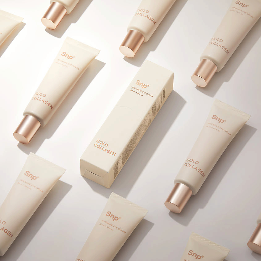 SNP Крем для глаз интенсивный Gold Collagen – фото 6