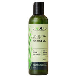 Тоник для лица для проблемной кожи с эфирными маслами чайного дерева Tea Tree Oil