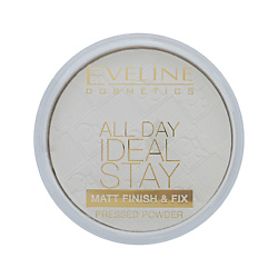 Пудра компактная для лица матирующая All Day Ideal Stay Pressed Powder