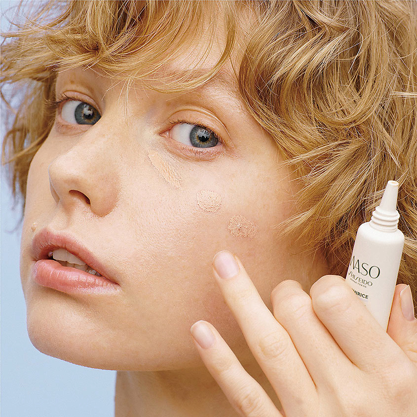 SHISEIDO Тонирующее средство для проблемной кожи Waso Koshirice – фото 3