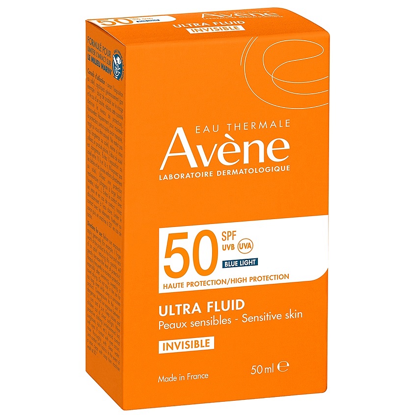 AVENE Ультралегкий солнцезащитный невидимый флюид для лица SPF 50 Ultra Fluid INVISIBLE – фото 7
