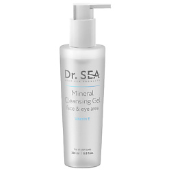 Гель для лица и глаз очищающий минеральный с витамином Е Mineral Cleansing Gel