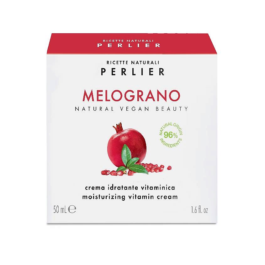 PERLIER Крем для лица увлажняющий с витаминами Pomegranate – фото 4
