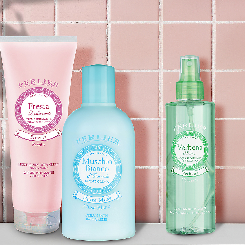 PERLIER Увлажняющий крем для тела Fresia Moisturizing body cream – фото 3