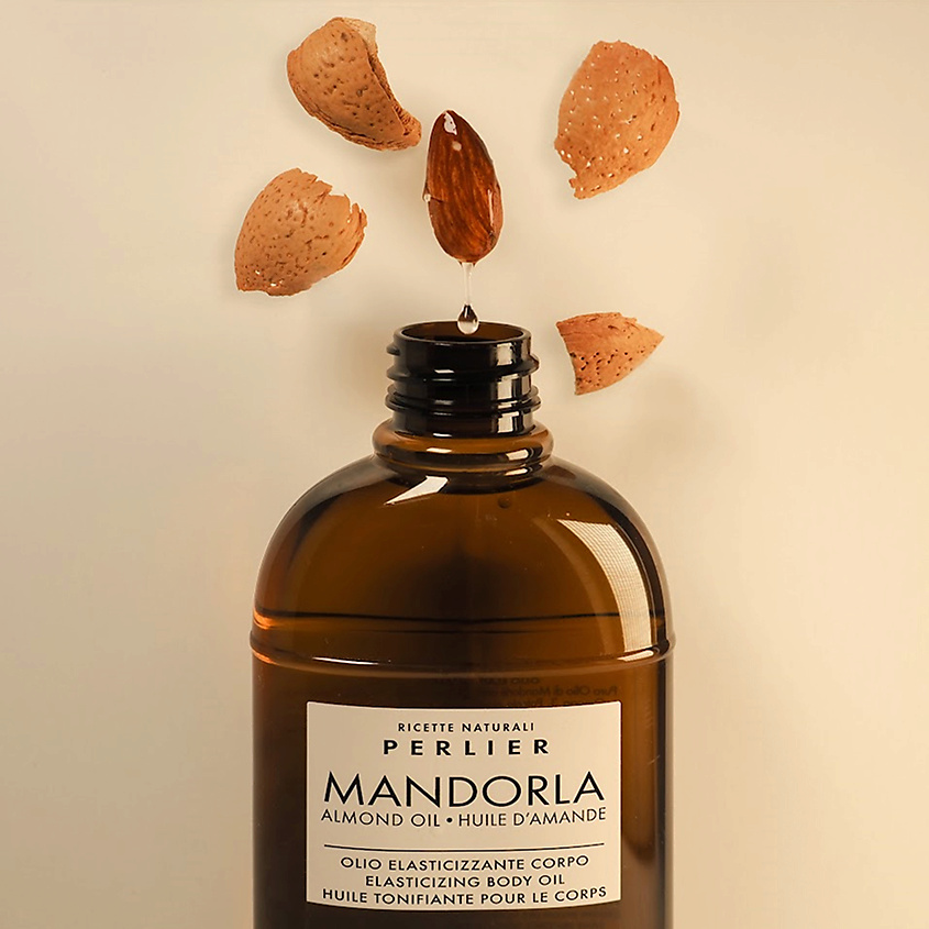PERLIER Масло для тела повышающее эластичность с миндалем Mandorla Almond Oil – фото 5