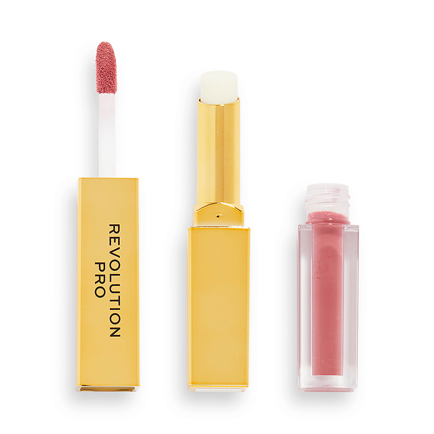 REVOLUTION PRO Помада и бальзам для губ 2 в 1 жидкая SUPREME STAY 24H LIP DUO – фото 4