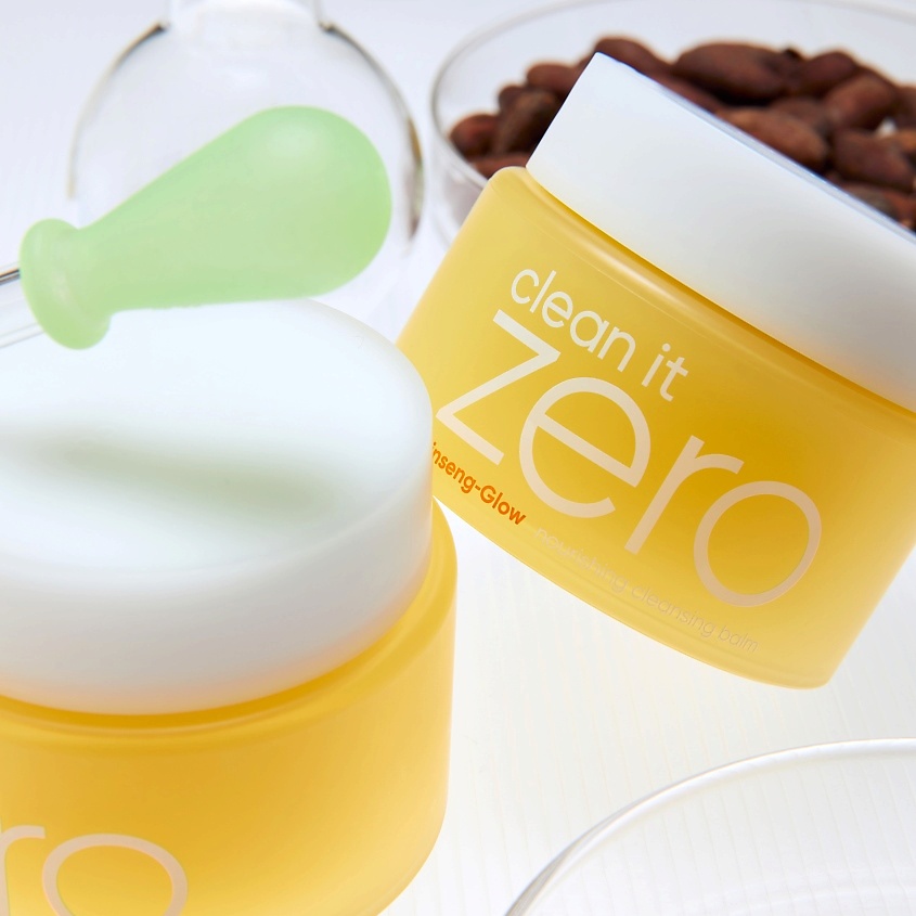 BANILA CO Бальзам для лица очищающий питательный Clean It Zero Nourishing Cleansing Balm Ginseng - Glow – фото 3