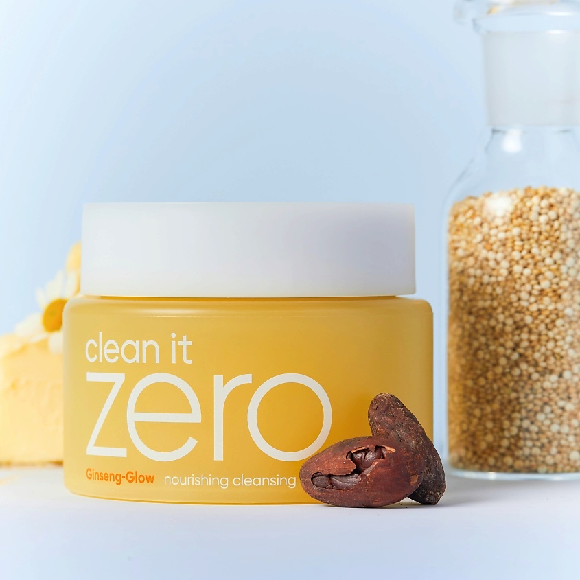 BANILA CO Бальзам для лица очищающий питательный Clean It Zero Nourishing Cleansing Balm Ginseng - Glow – фото 4
