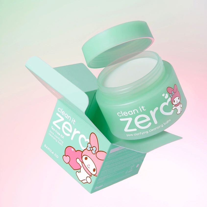 BANILA CO Бальзам для лица очищающий поры My Melody Clean It Zero Pore Clarifying Cleansing Balm – фото 5