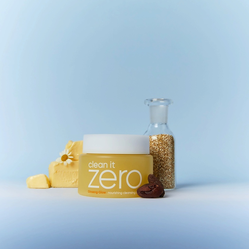 BANILA CO Бальзам для лица очищающий питательный Clean It Zero Nourishing Cleansing Balm Ginseng - Glow – фото 7