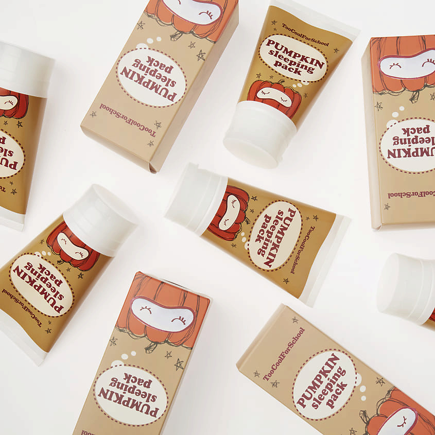 TOO COOL FOR SCHOOL Маска ночная Pumpkin – фото 3