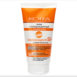 Крем солнцезащитный для лица и тела усиленная защита SPF 50+