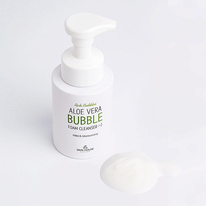 THE SKIN HOUSE Пенка для умывания с экстрактом алоэ Aloe and Snail – фото 3