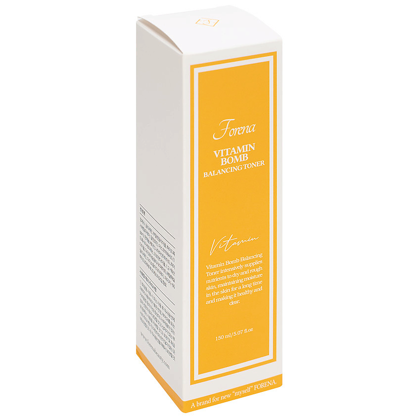 FORENA Тонер освежающий с витаминами Vitamin Bomb Balancing Toner – фото 4