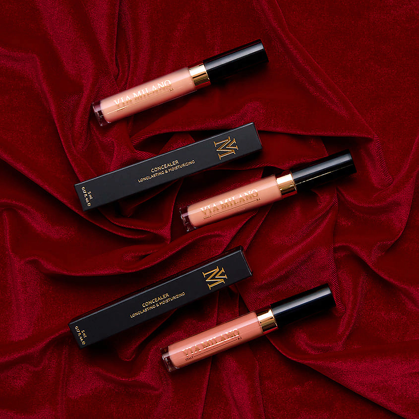 VIA MILANO Консилер стойкий и увлажняющий Concealer Longlasting & Moisturizing – фото 3