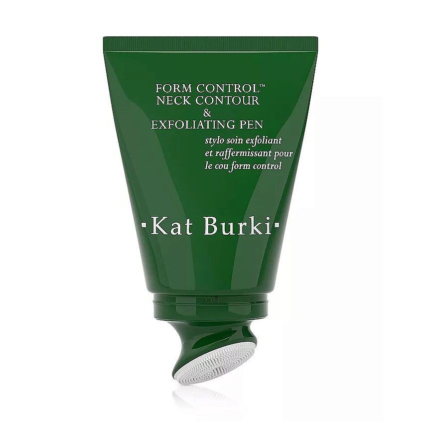 KAT BURKI Гель-эксфолиант для шеи с щеткой Form Control Neck Contour & Exfoliating Pen – фото 2