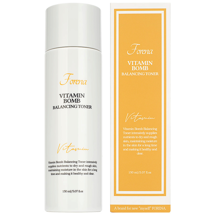 FORENA Тонер освежающий с витаминами Vitamin Bomb Balancing Toner – фото 2