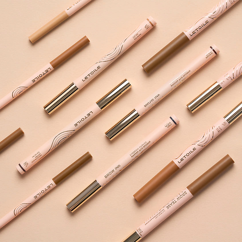 ЛЭТУАЛЬ Маркер для бровей Brow Ink Eyebrow Marker – фото 3