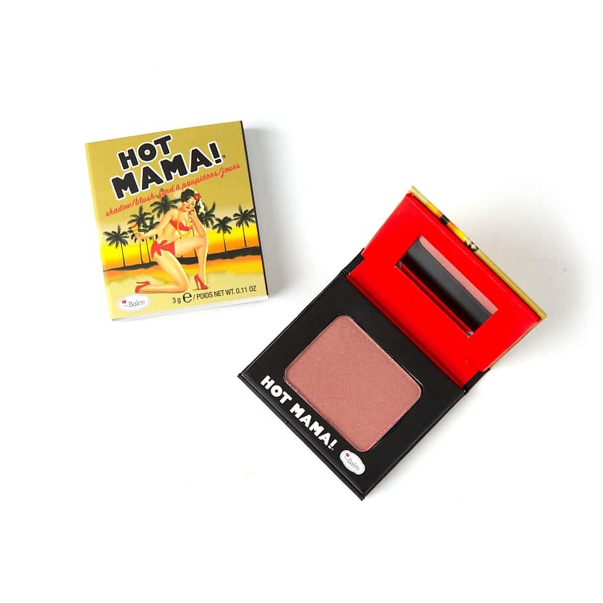 THEBALM Румяна-хайлайтер Hot Mama в дорожном формате – фото 4