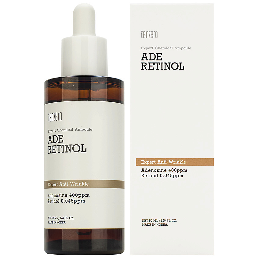 TENZERO Сыворотка для лица омолаживающая ампульная Ade Retinol Ampoule – фото 2