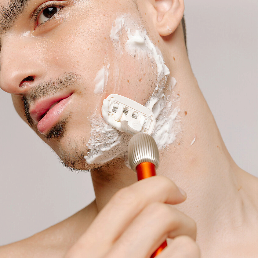 FLER Набор для бритья оранжевый Shaving – фото 3