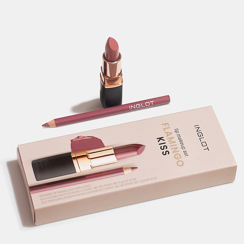 INGLOT Набор для макияжа губ Flamingo Kiss – фото 2